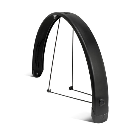 Garde-boue arrière Eurofender 26 pouces 65mm urban arrow noir mat tempo carré