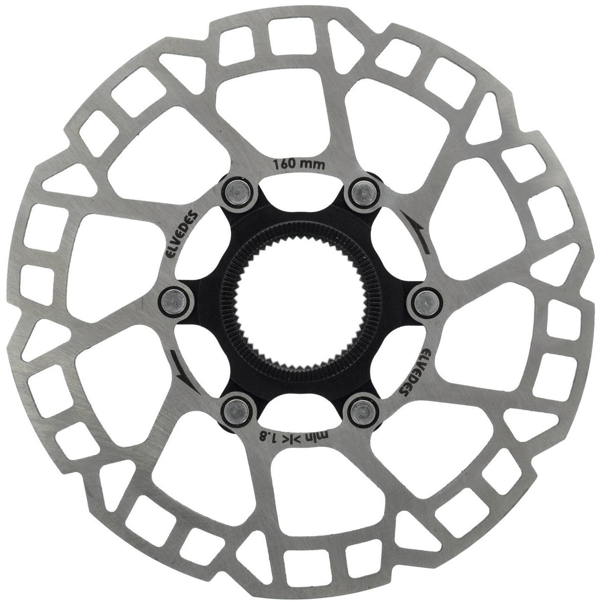 Disque de frein elvedes central Ø160 mm t = 2,0 mm