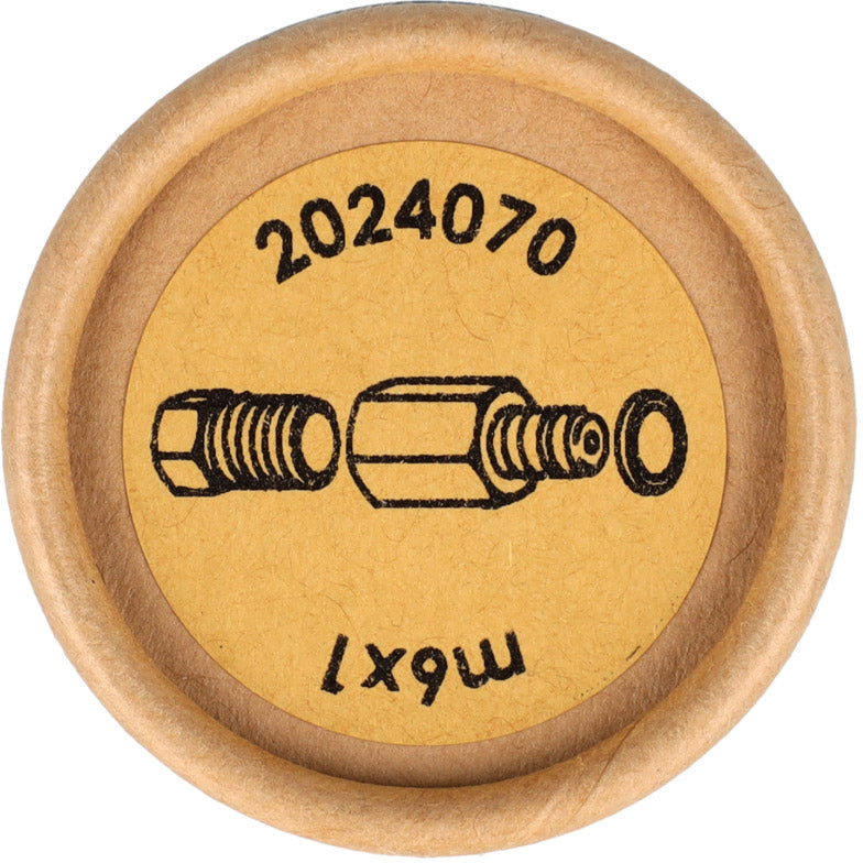 Elvedes set connecteur m6, boulon de serrage et rondelle (4pcs)