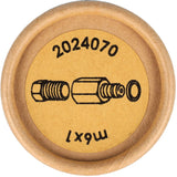 Elvedes set connecteur m6, boulon de serrage et rondelle (4pcs)