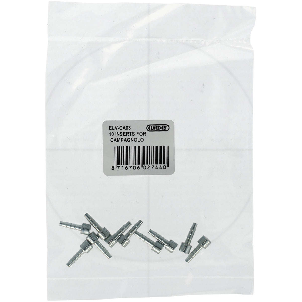 Elvedes insère le tuyau de frein hydraulique camapgnolo (10 pcs)