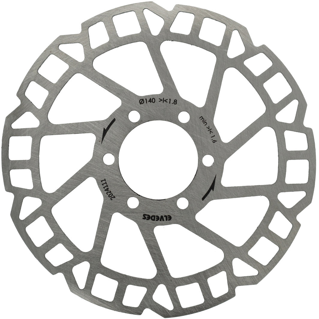 Disque de frein Elvedes 6 trous �140mm d=1,8mm