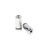 Capuchon de câble Elvedes 5mm scellé alu argent (50pcs)