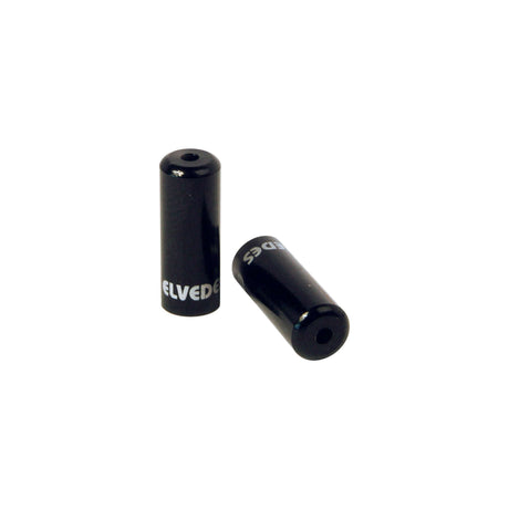 Capuchons de câble de pot Elvedes noir 4,2 mm | aluminium | 50 pièces
