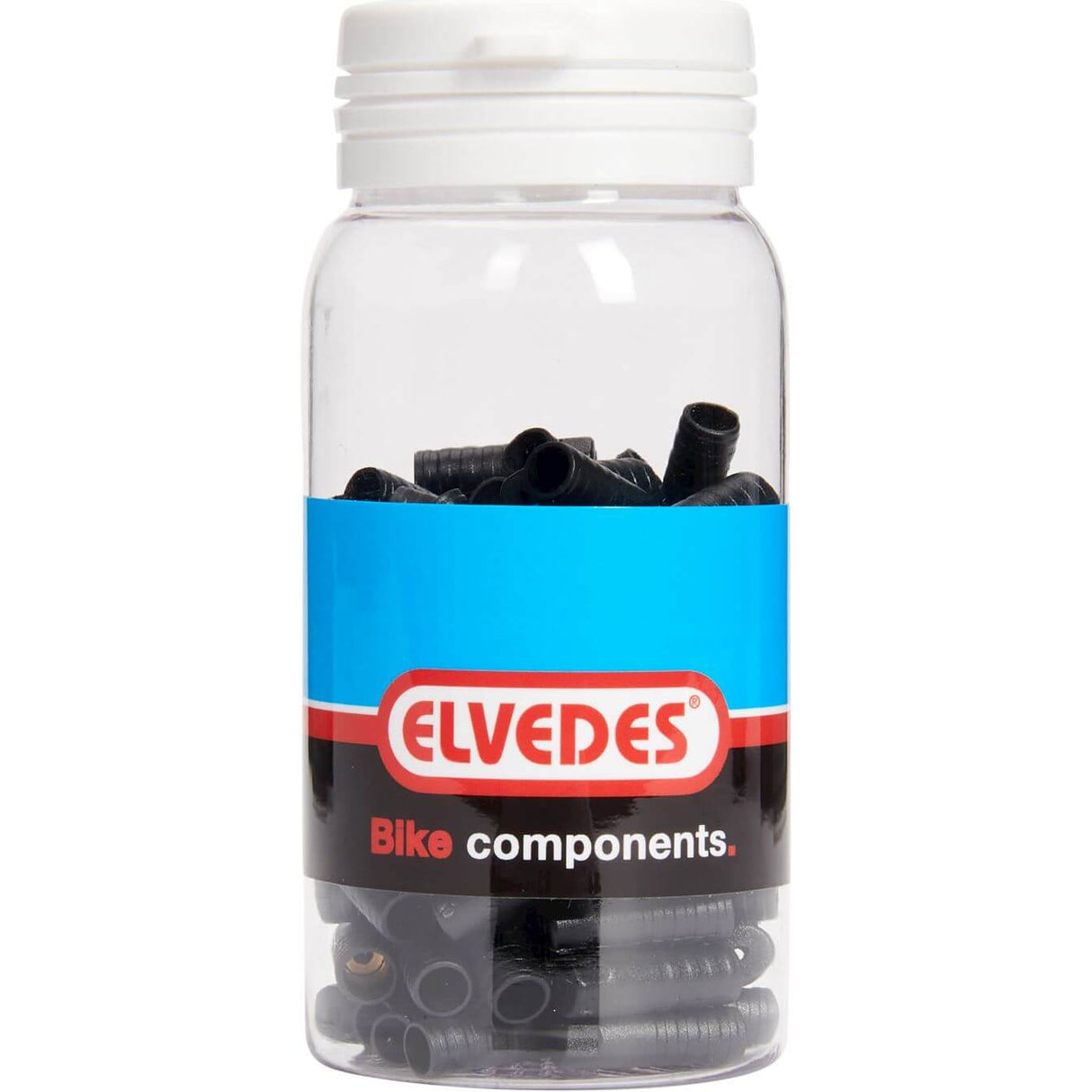 Chapeau de câble Elvedes 4,3 mm PVC Black Scellé (100e)