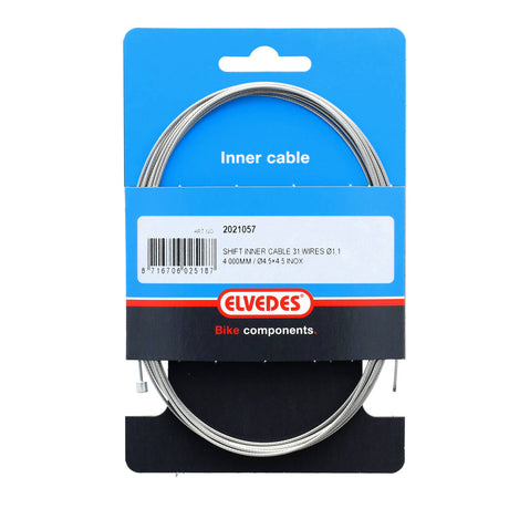 Elvedes cable systems bv elvedes câble d'interrupteur intérieur 4000 mm en acier inoxydable n-mamelon 2021057