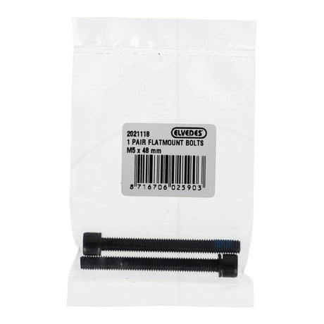 Elvedes 1 paar flatmount bouten m5 × 48 mm