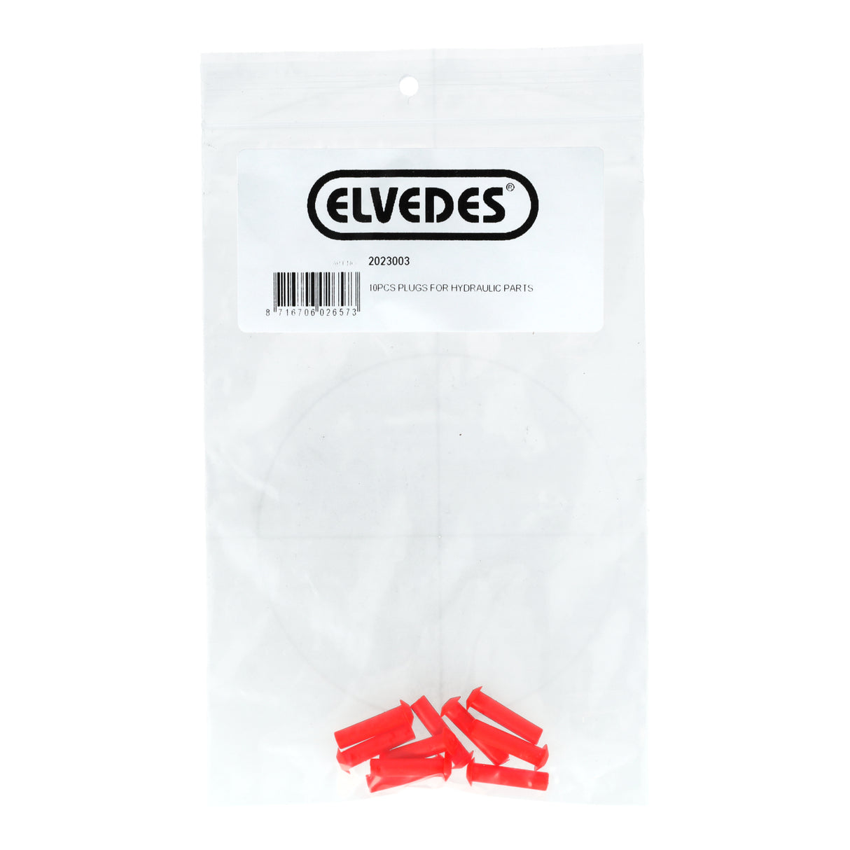 Bouchon d'étanchéité Elvedes 5,0-5,5 mm raccords de frein (10 pièces)