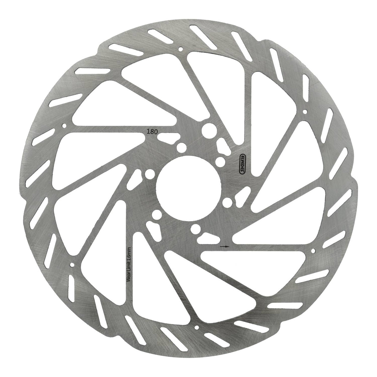 Elvedes bromsskiva 6-håls Ø180mm t = 1,8 mm sensormagnet