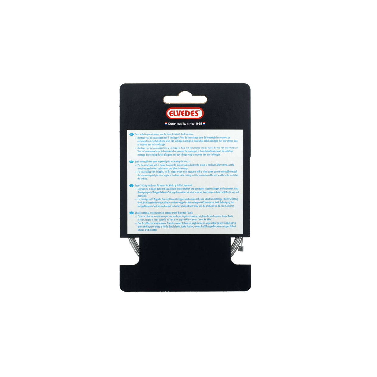 Elvedes Link câble intérieur �0,9mm 2500mm n�4x4 acier inoxydable