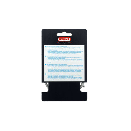 Interrupteur Elvedes Câble intérieur Ø0,9 mm 2500 mm Nø4x4 en acier inoxydable