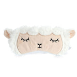 Masque de sommeil en peluche mouton