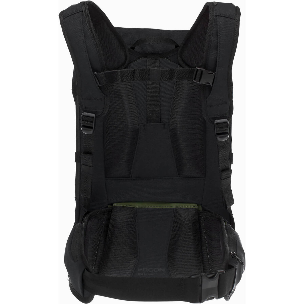 Mochila Ergon BC Mochila de ciudad duradera urbana Black