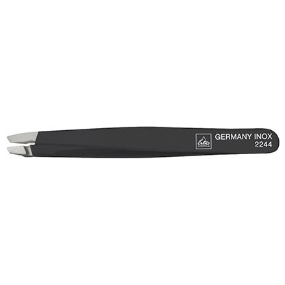 Erbe solingen pince à épiler noir inox 9,5cm (erbe92244)
