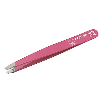 Erbe solingen pince à épiler rose inox 9,5 cm (erbe92248)