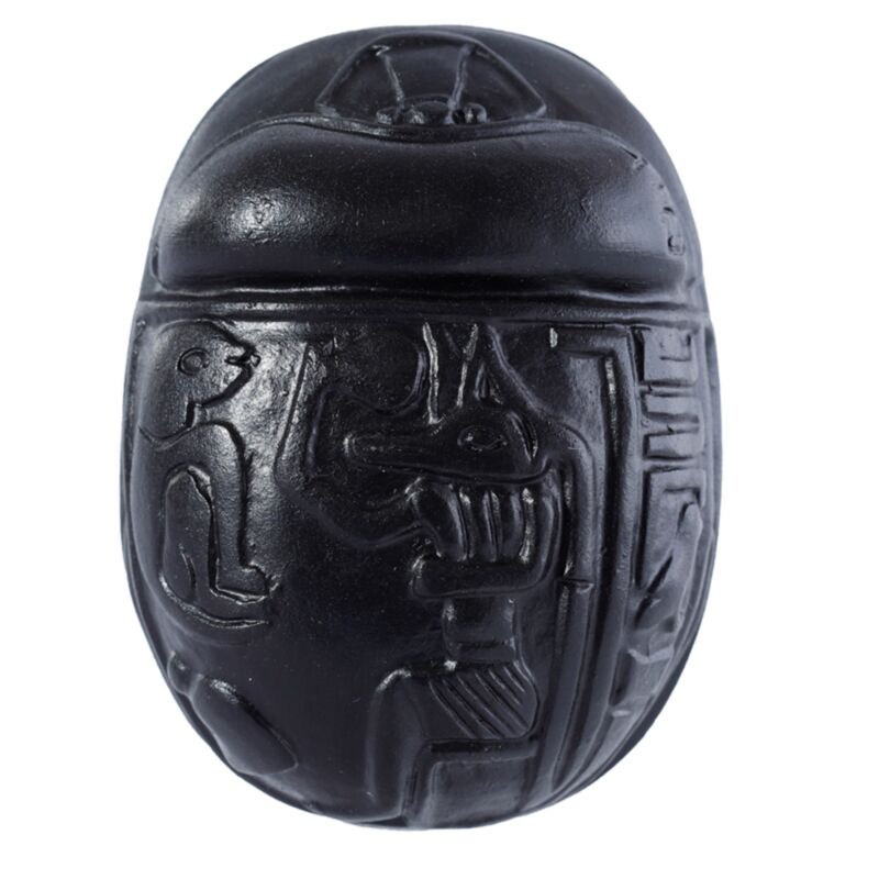 Egypte - scarabée, noir