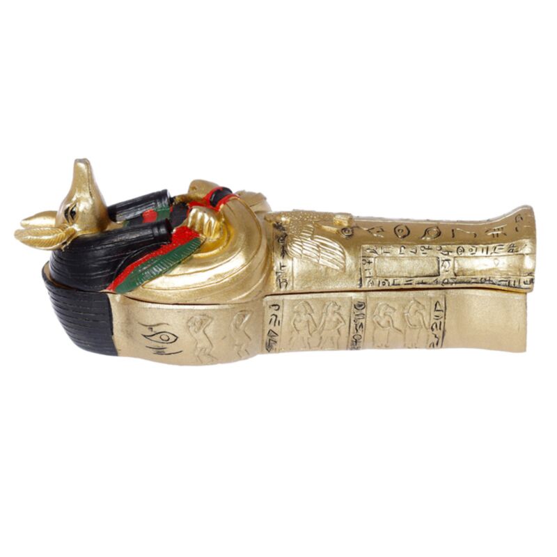 Egypte - Sarcophage d'Anubis avec momie