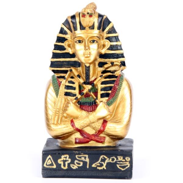 Egypte - Toutankhamon doré avec escroc et aile