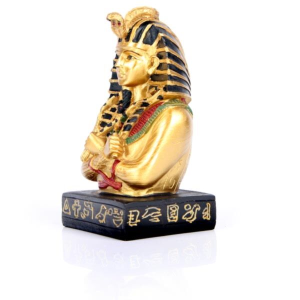Egypte - Toutankhamon doré avec escroc et aile
