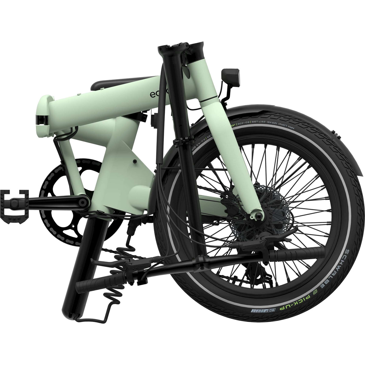 Vélo pliant électrique Eovolt après-midi 20 origines v3 vert