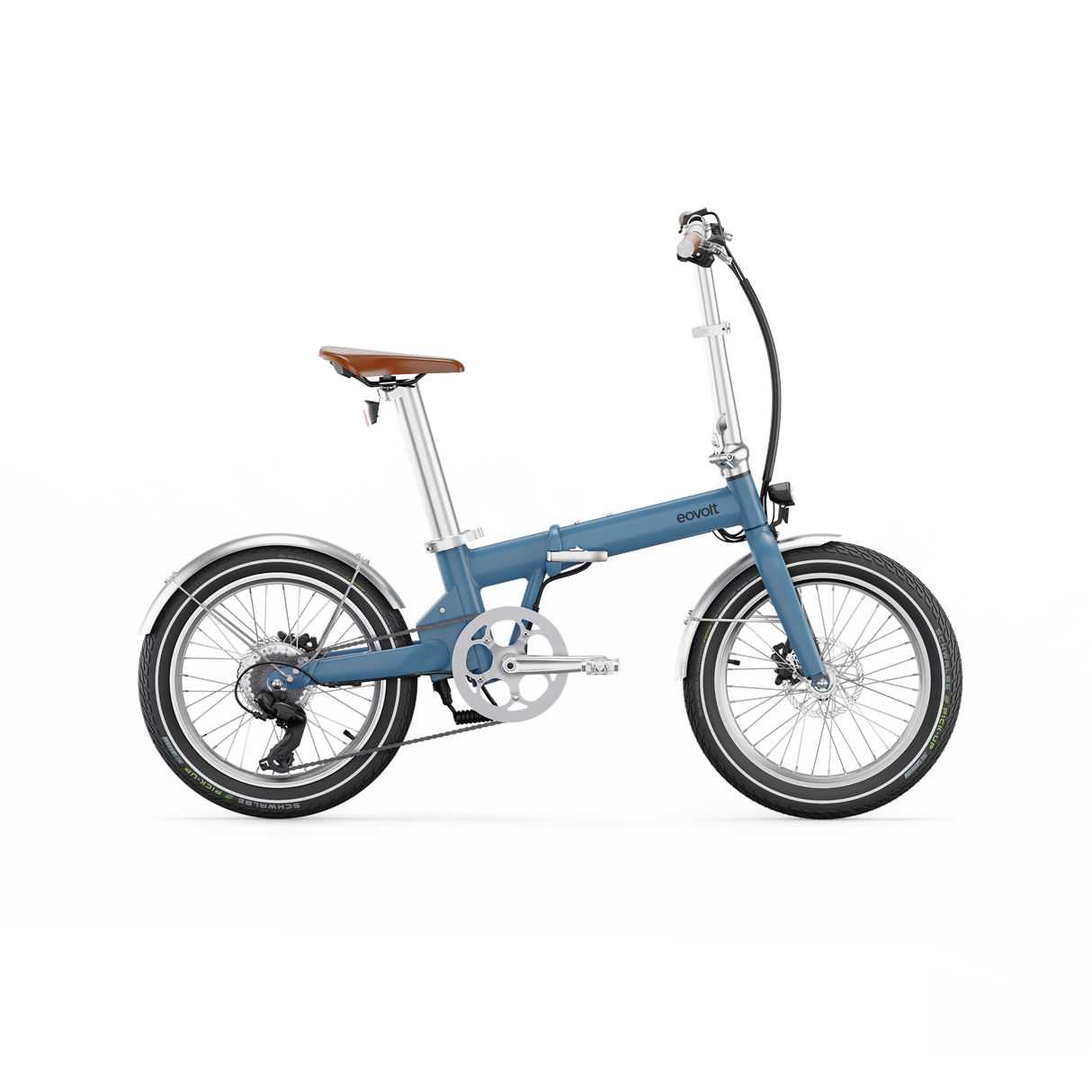 Vélo pliant électrique Eovolt après-midi 20 vintage v3 bleu