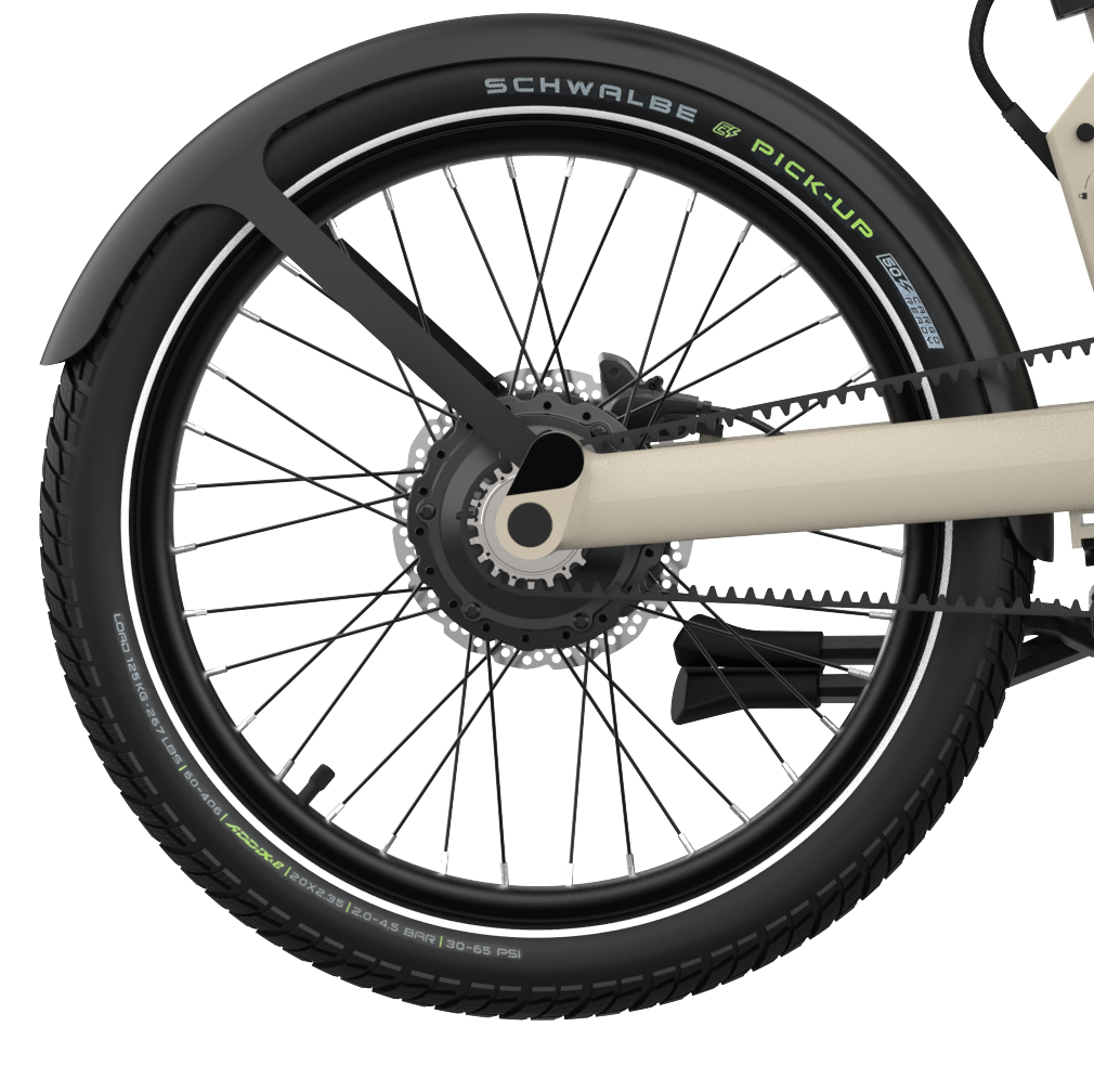 Roue arrière Uto eovolt bafang dual speed pro20 noir