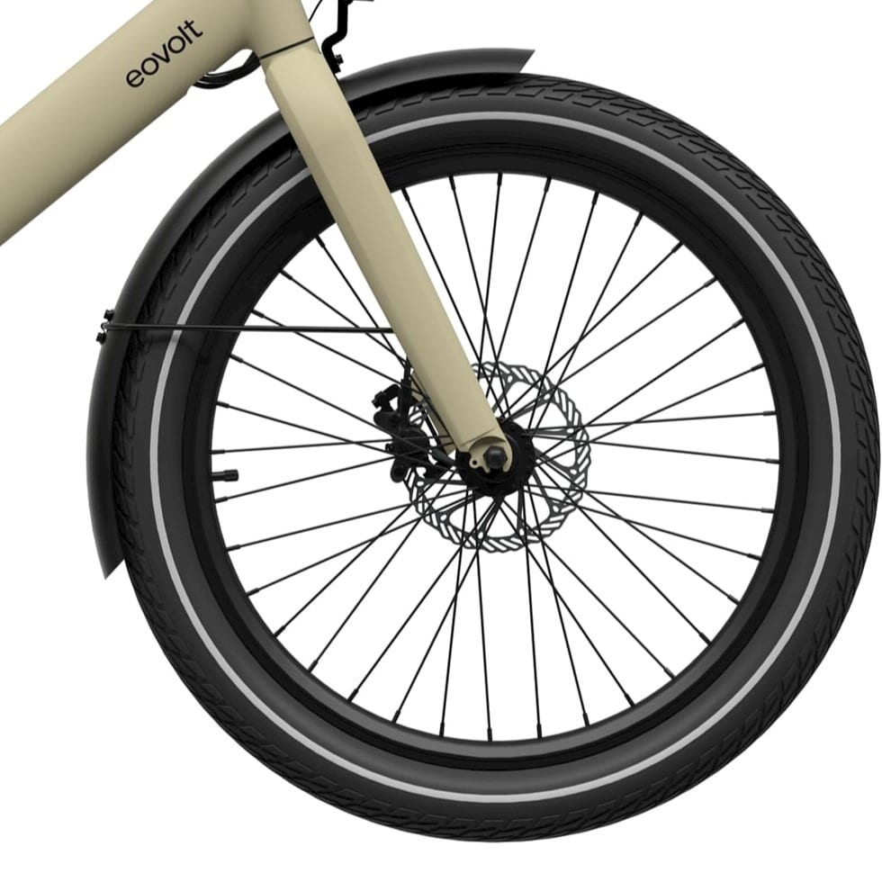 Eovolt front wheel 24 inch black