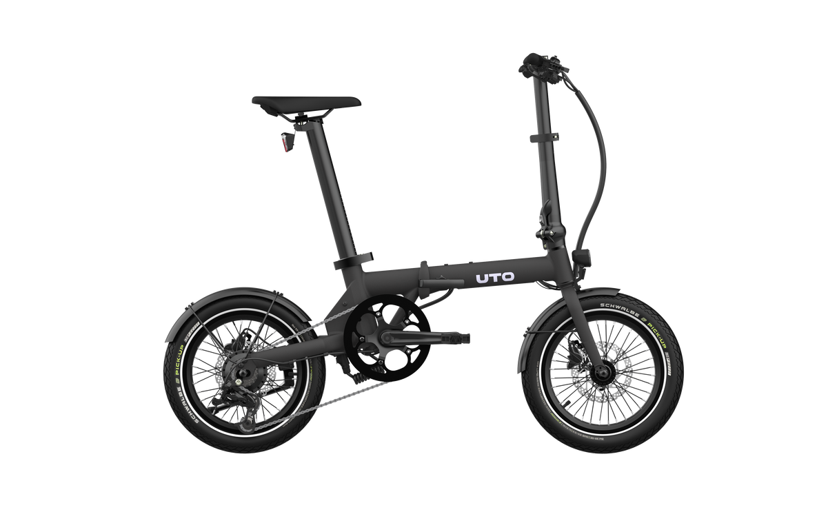 Vélo pliant électrique Uto og16 v0 noir