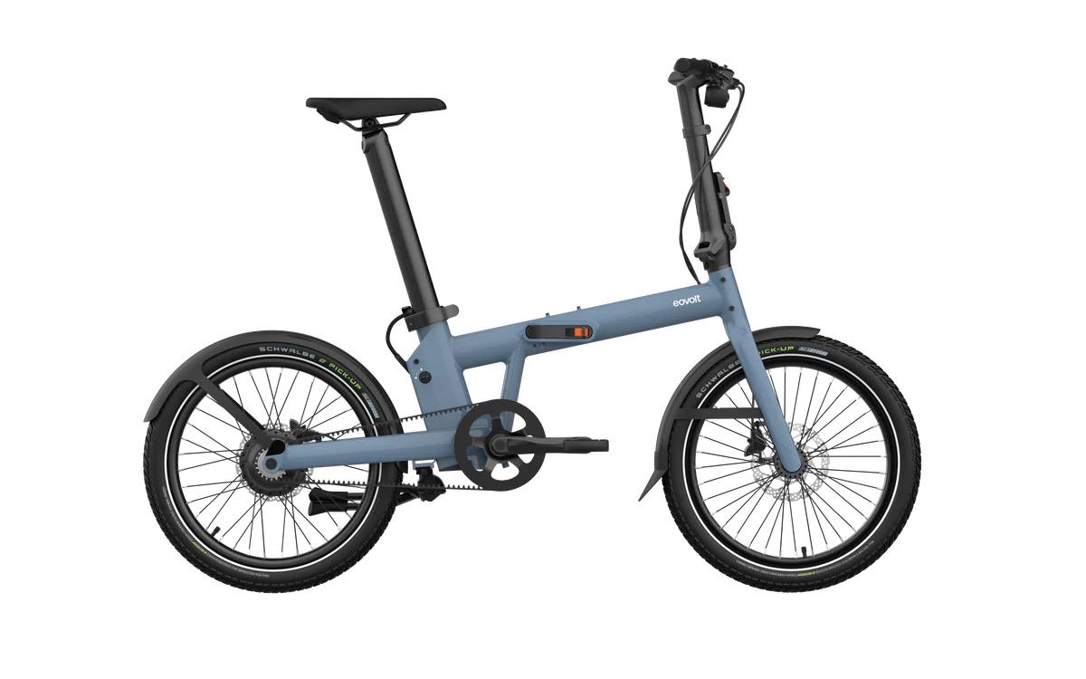 Vélo pliant électrique Eovolt après-midi pro 20 v1 bleu