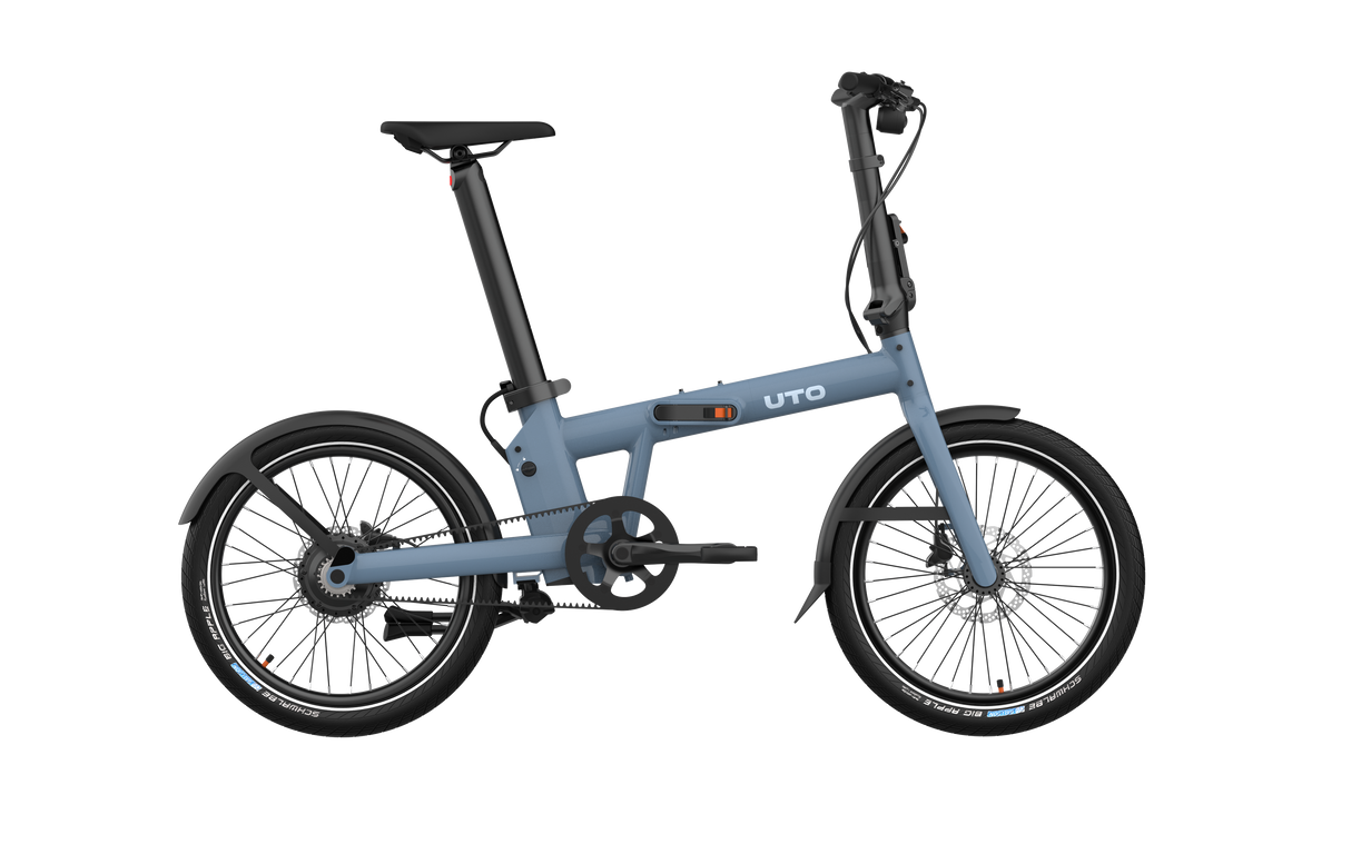 Vélo pliant électrique Uto pro20 v2 bleu