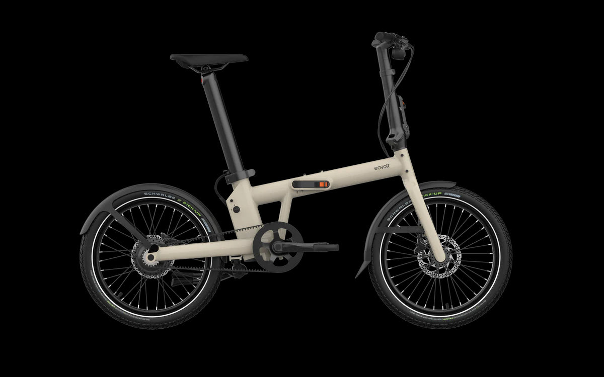 Eovolt Electric Folding Cykel eftermiddag Pro 20 v0 taupe