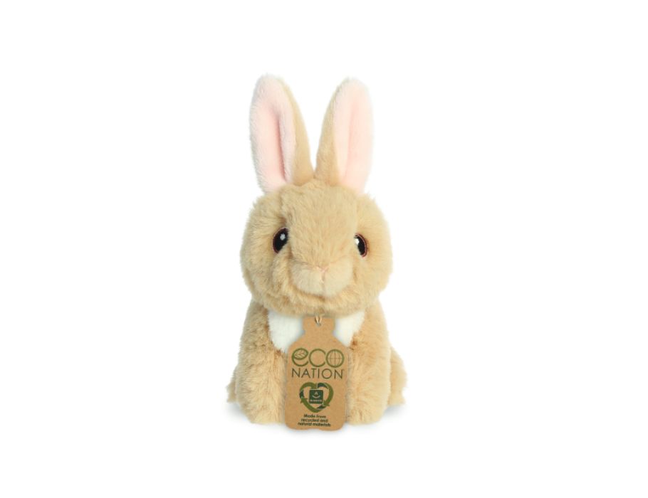 Peluche peluche Eco nation - mini - lapin - 13 cm