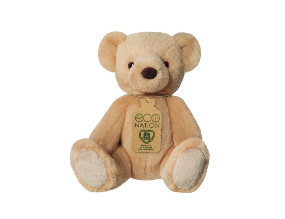 Peluche peluche Eco nation - ours en peluche - 22 cm