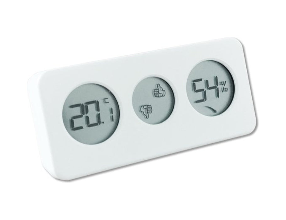 Thermomètre hygromètre Ecosavers LCD