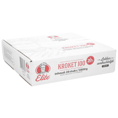 Croquette de bœuf Élite 20% (28x 100 gr)