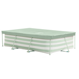 Piscine de luxe à rayures vertes Swim Essentials, 300x200x75cm