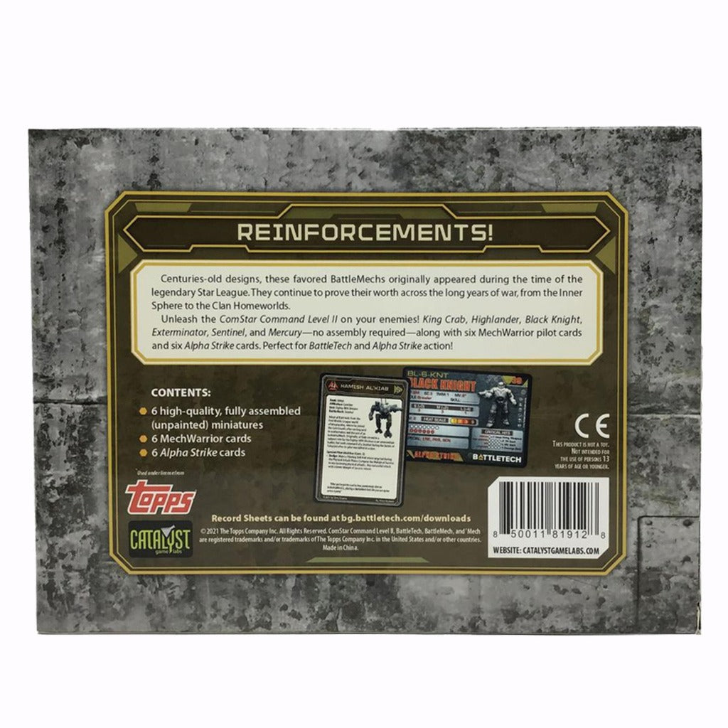 Réseau de joueurs européens BattleTech : ComStar Command Level II