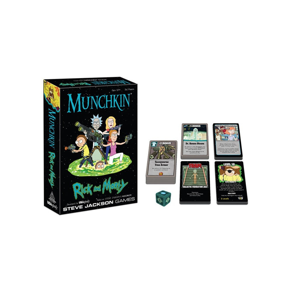 Réseau de joueurs européens Munchkin : Rick et Morty