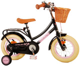 Volare Exzellente Kinderfahrrad - Mädchen - 12 Zoll - schwarz