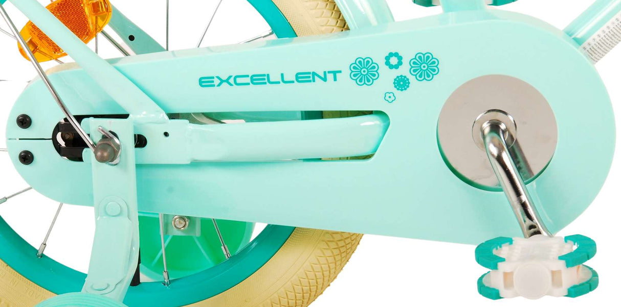 Volare Excellent Kinderfiets - Meisjes - 14 inch - Groen