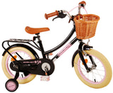 Volare Exzellente Kinderfahrrad - Mädchen - 14 Zoll - schwarz