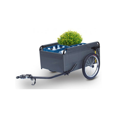 Roland Traveler Bicycle Trailer 130L 16 pouces Unisexe noir