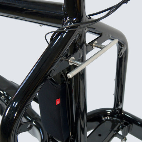 Fahrer porte-sac de vélo bullitt bar argent