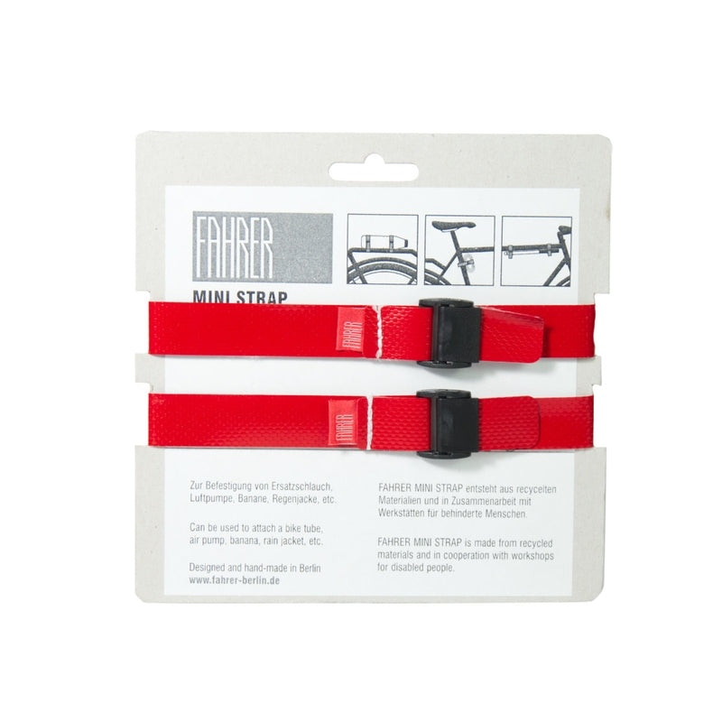 Fahrer cargo mini sangle m 35x2cm rouge (2 pièces)