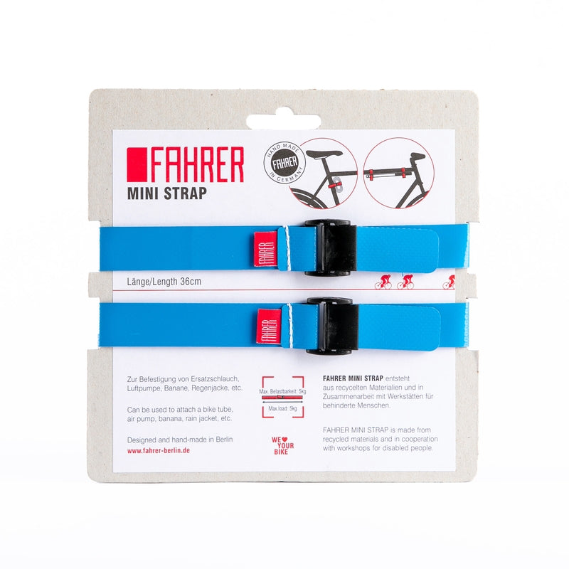 Fahrer cargo mini sangle m 35x2cm bleu clair (2 pièces)