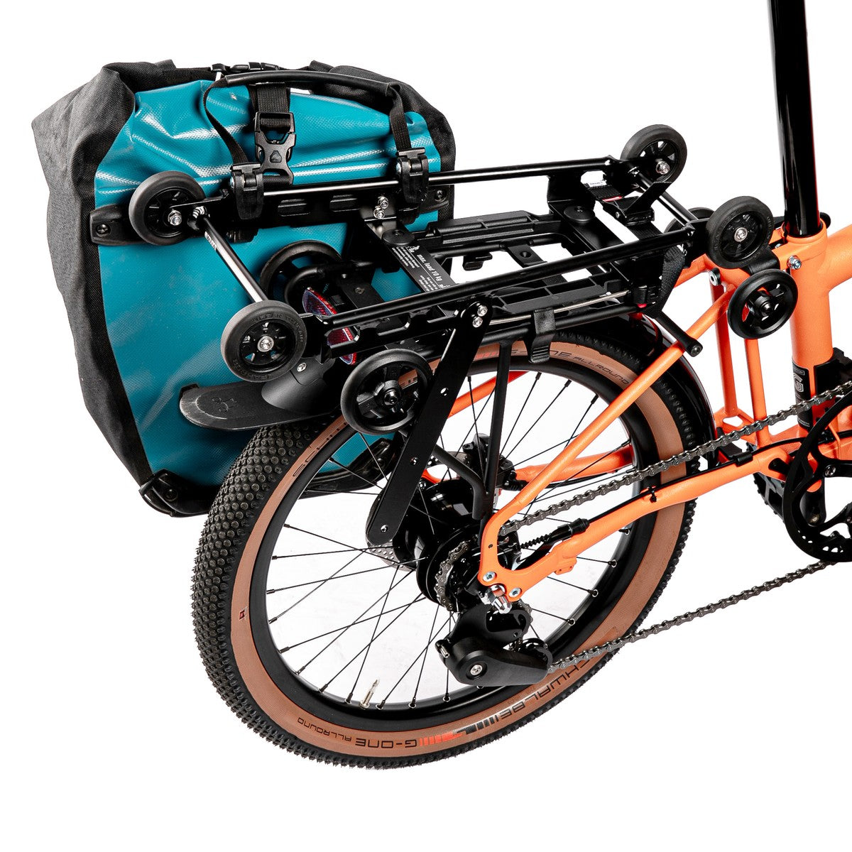 Fahrer gepäckträgererweiterung Top Carrier Brompton Rider Paire Carrier Top Carrier Brompton