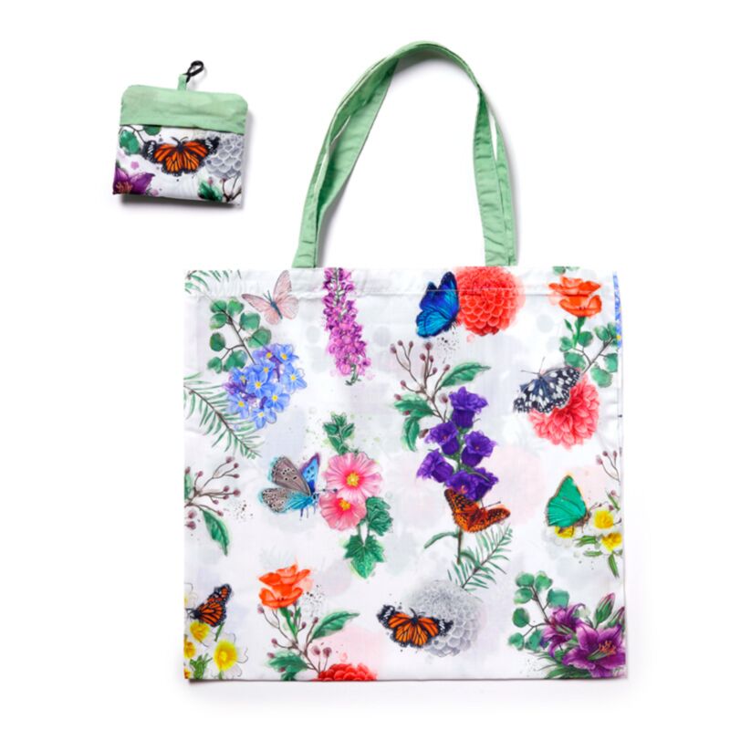 Sac pliable en Rpet - aux prairies des papillons