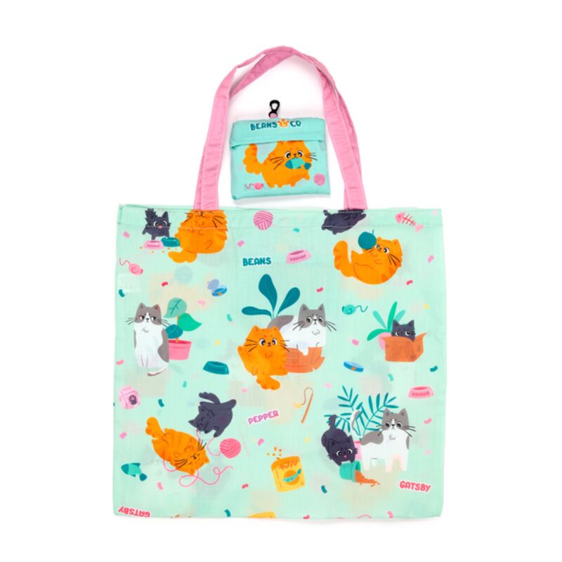 Sac pliable - beans co cats