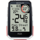 Sigma Rox 4.0 GPS SW White Standardní držák řízení + USB-C nabíjecí kabel