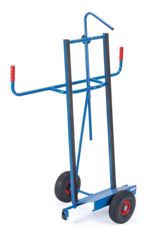 Chariot à assiettes Fetra avec pneus en caoutchouc plein